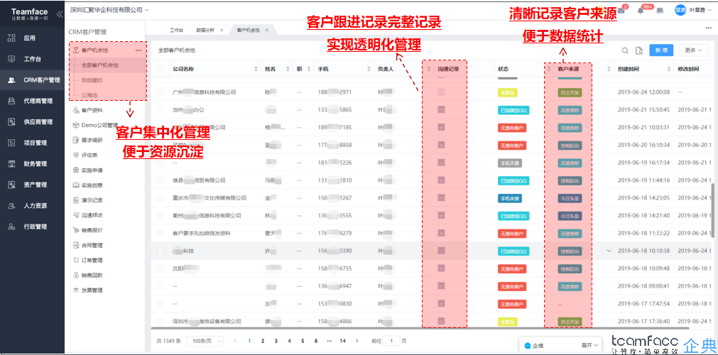 企业CRM<a href=http://m.limizu.cn target=_blank class=infotextkey>客户关系管理系统</a>